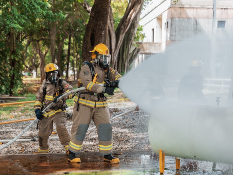 Cuerpo de Bomberos del Distrito Nacional culminó el 2025 con 5,539 emergencias asistidas