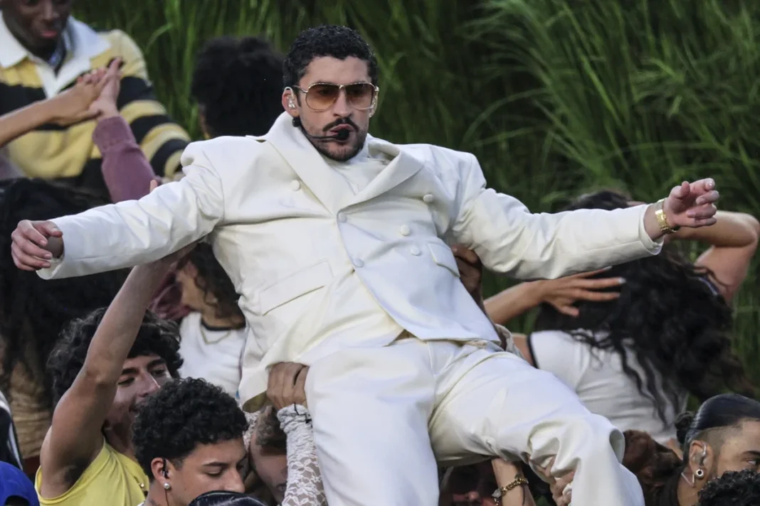 Las reproducciones en Spotify de Bad Bunny en EEUU aumentaron un 470 % tras el Super Bowl