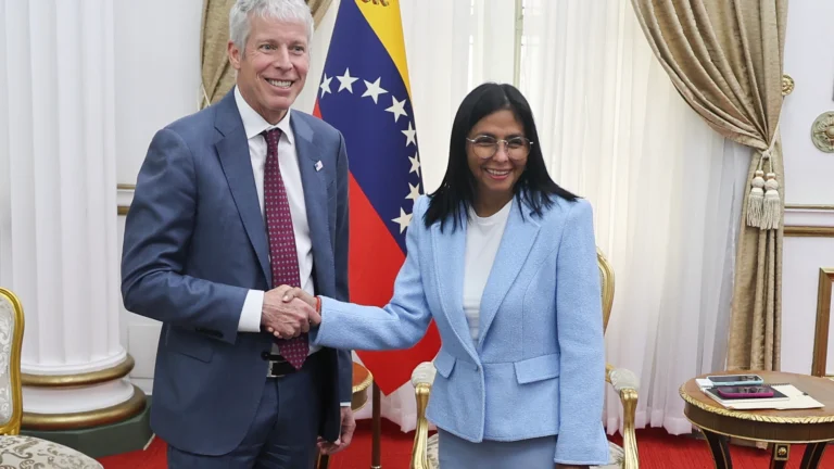 Delcy Rodríguez comenta la agenda energética con EE.UU.
