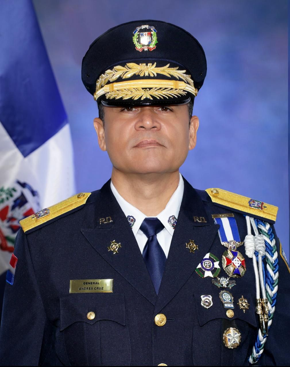 Presidente Abinader designa Andrés Modesto Cruz director de la Policía Nacional