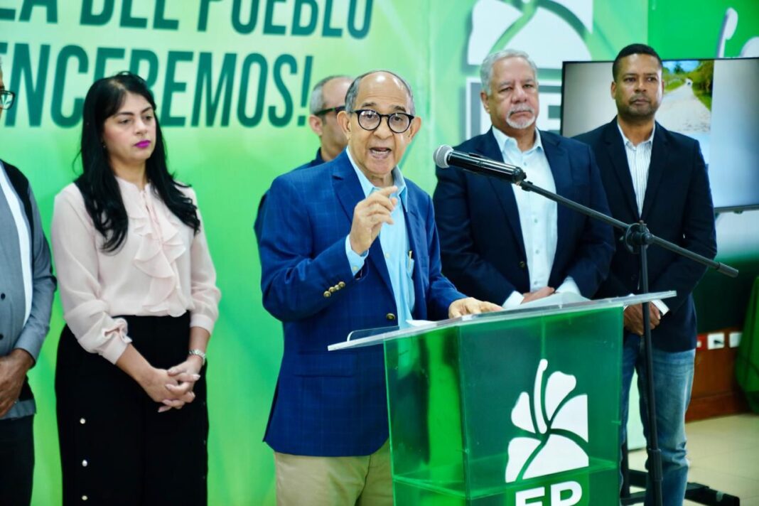 FP denuncia que PRM infla cifras y ejecuta obras de baja calidad