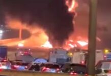 Explosión y fuerte incendio en la Embajada de EE.UU. en Arabia Saudita tras ataque de drones Explosión y fuerte incendio en la Embajada de EE.UU. en Arabia Saudita tras ataque de drones