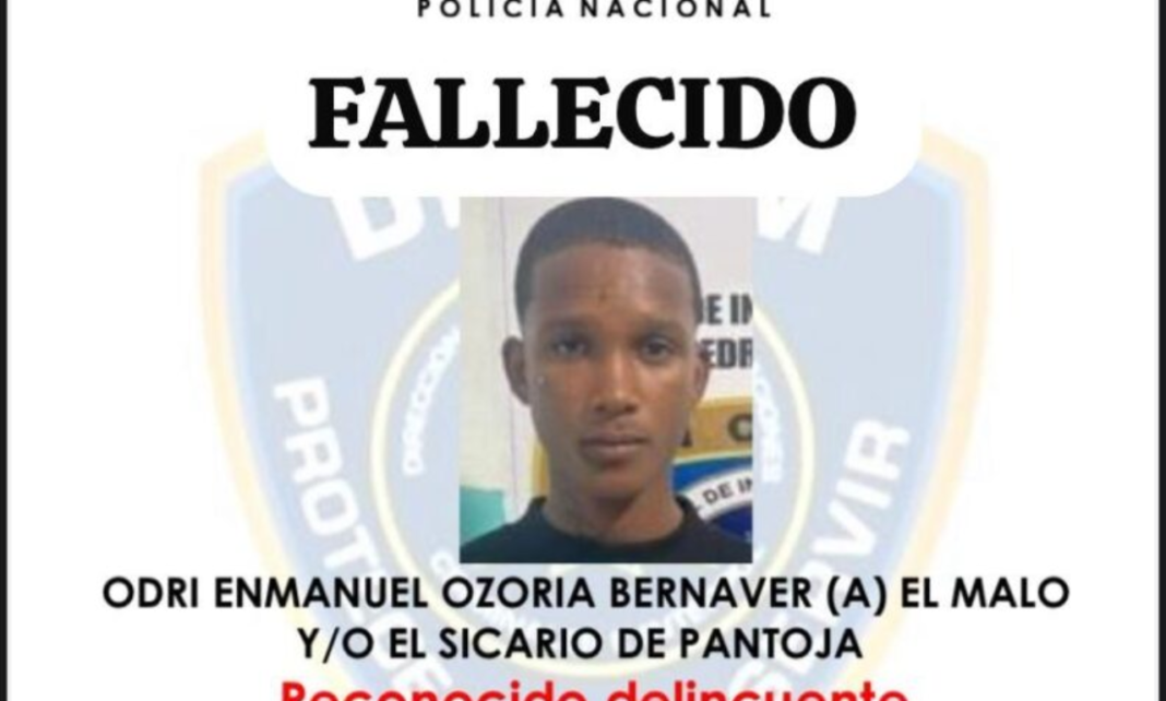 Policía abate a “El Sicario de Pantoja” tras enfrentamiento en SDO