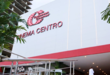 Tiroteo en Cinema Centro deja un muerto y un agente policial herido