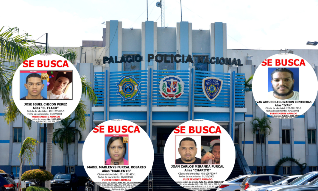 Policía busca a cuatro personas por asociación criminal y delitos tecnológicos Policía busca a cuatro personas por asociación criminal y delitos tecnológicos