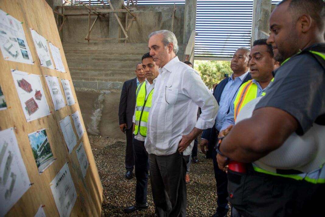 Presidente Abinader supervisa avances de los Juegos Centroamericanos y del Caribe 2026