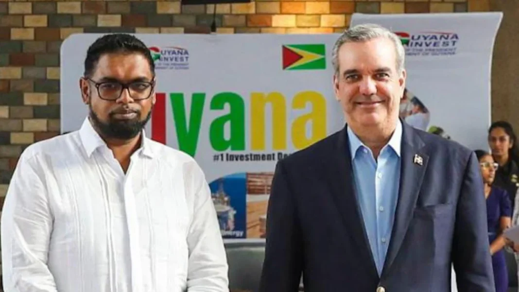 Presidente Abinader viaja a Guyana en visita oficial