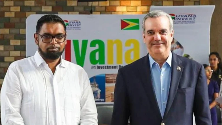 Presidente Abinader viaja a Guyana en visita oficial