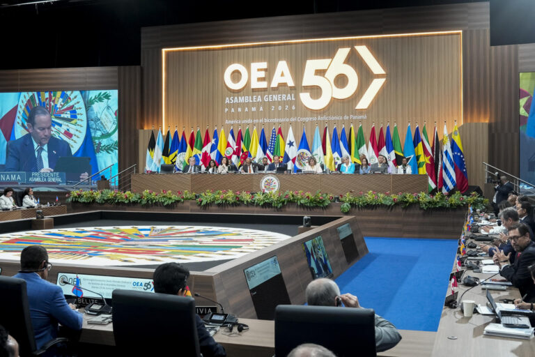 La Asamblea General de la OEA condena las violaciones a los derechos humanos en Nicaragua